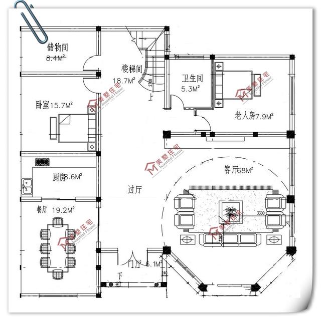 精選10套三層農村別墅圖紙設計，戶戶經典，套套實用
