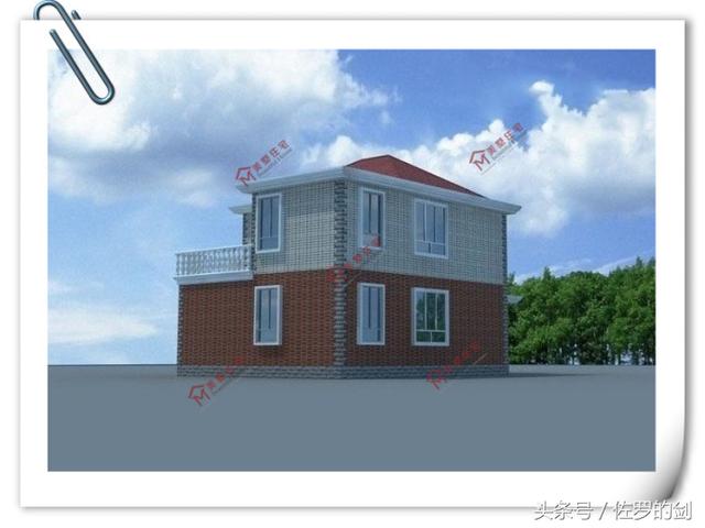 11×9米2層農村別墅，18萬主體，進門設神靈位，旺財