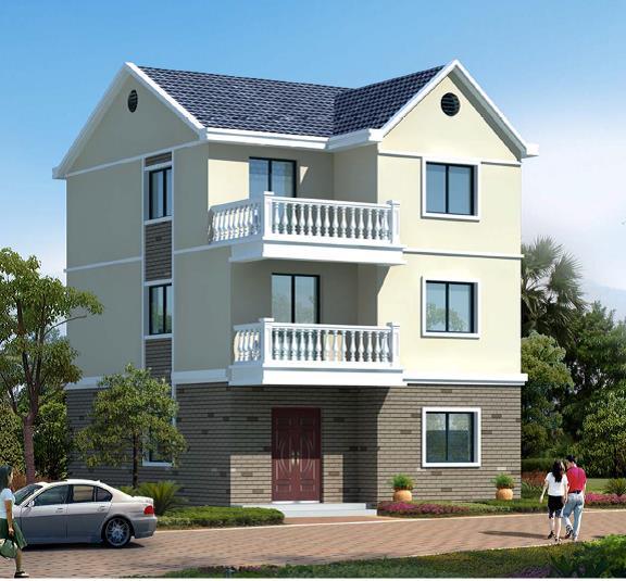 三款漂亮的農村別墅，經濟、大氣、舒適