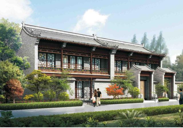 一套漂亮的鋼結構裝配式農村住宅，含建筑和結構介紹