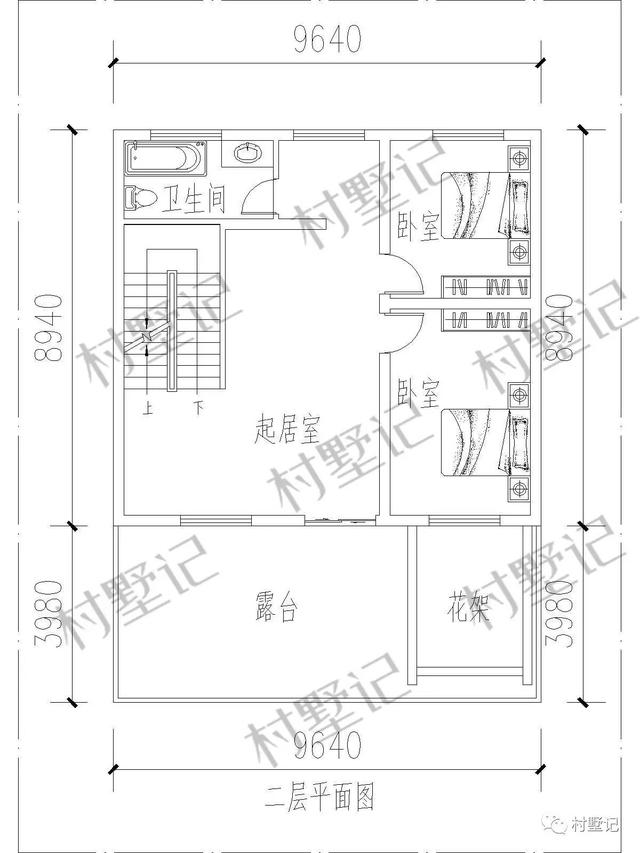 這款中式三層農村別墅的格局，我看傻了