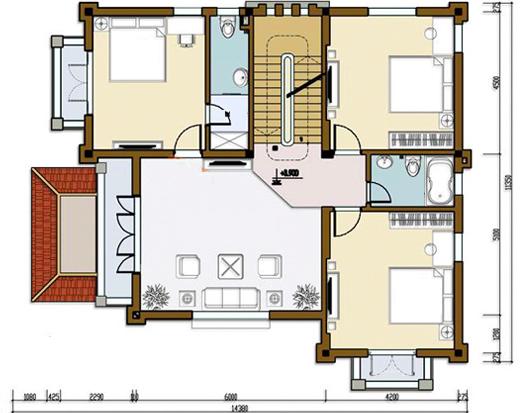 14X11米2層別墅，小院、泳池、菜園，內(nèi)外兼修