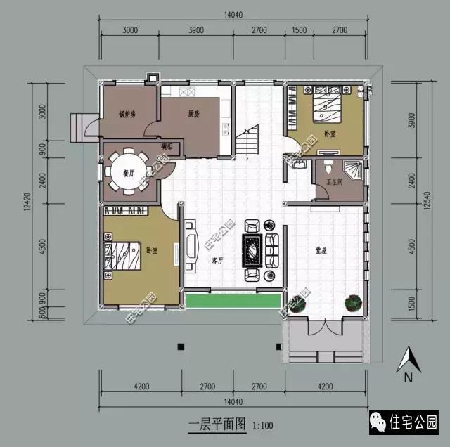 6套溫馨小別墅，養老好去處！