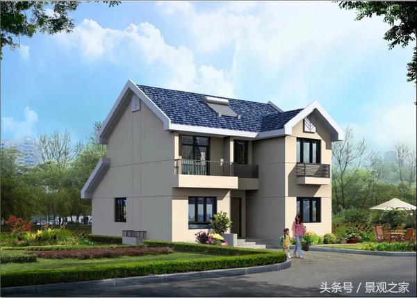 農村小別墅設計圖 農村房屋效果圖賞析