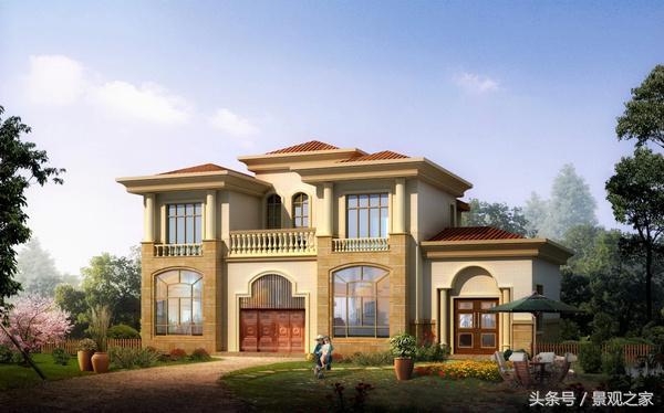 農村小別墅設計圖 農村房屋效果圖賞析