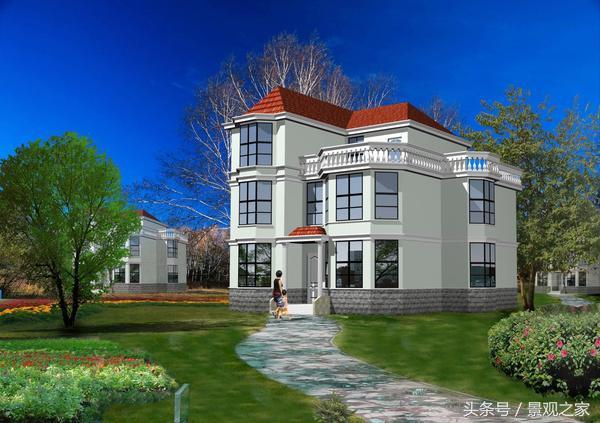 農村小別墅設計圖 農村房屋效果圖賞析