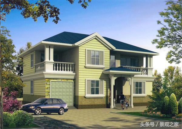 農村小別墅設計圖 農村房屋效果圖賞析