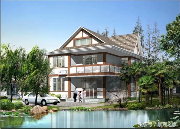農村小別墅設計圖 農村房屋效果圖賞析
