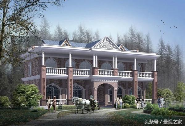 農村小別墅設計圖 農村房屋效果圖賞析