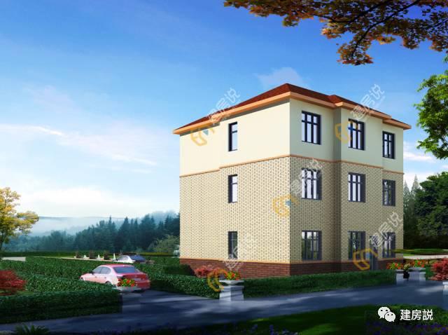 挑空客廳三層農(nóng)村別墅，既經(jīng)濟(jì)又美觀兩不誤