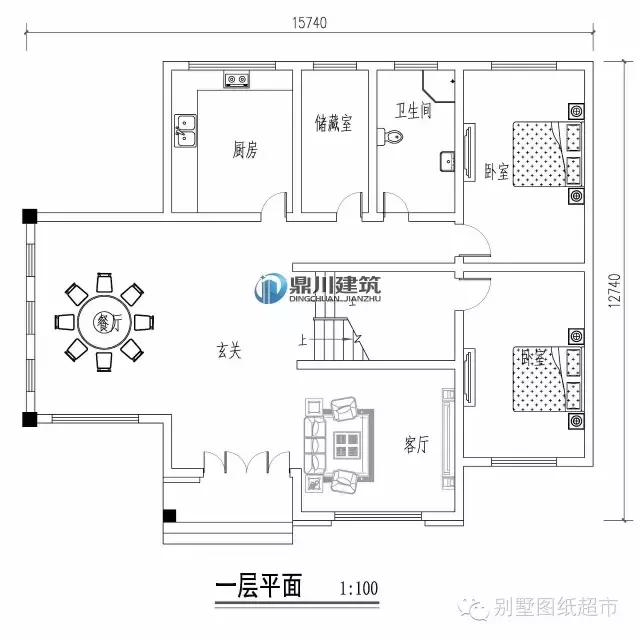 15.5米×12.5米美式鄉村小別墅，你們猜猜多少錢？