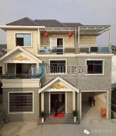 20多萬就能建這樣的小別墅，當效果圖變成房子后，效果太牛了！