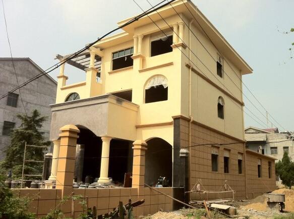 11.4米x11.5米農(nóng)村自建房，有前院還有后院，別說不羨慕