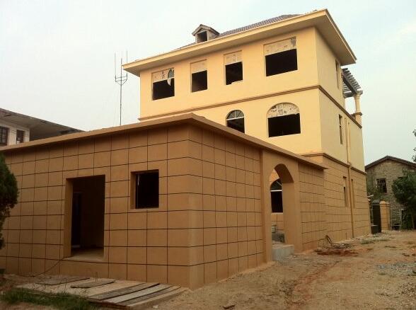 11.4米x11.5米農(nóng)村自建房，有前院還有后院，別說不羨慕