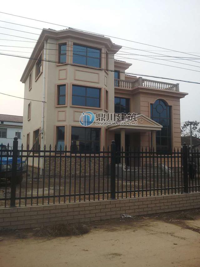 11.94×13.64豪華自建房，能建個(gè)這樣的房子人生圓滿了