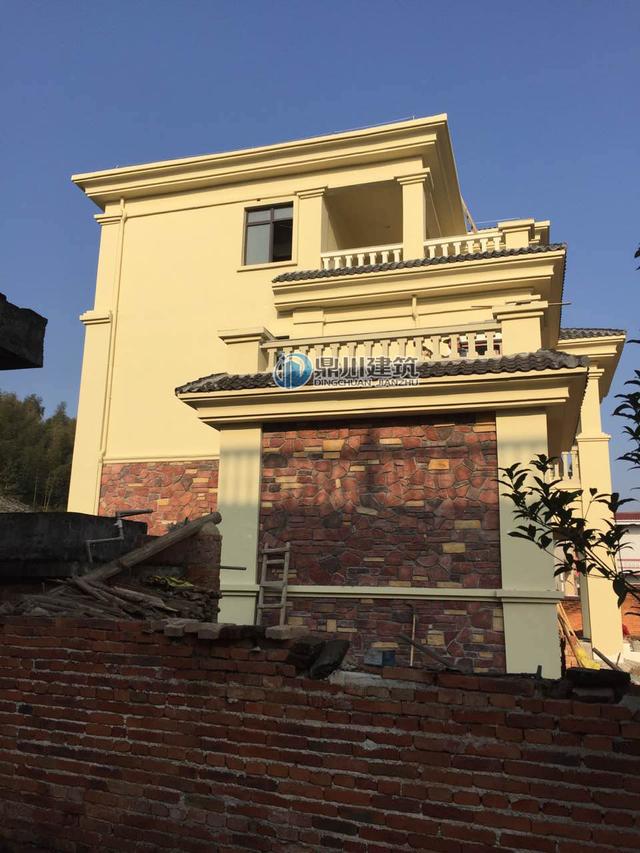 三層落地窗小別墅，這建出來的效果沒得挑，30萬就可以建