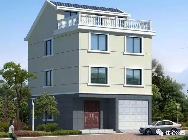 宅基地面寬小？這10套戶型面寬8m隨便挑一套回村建！