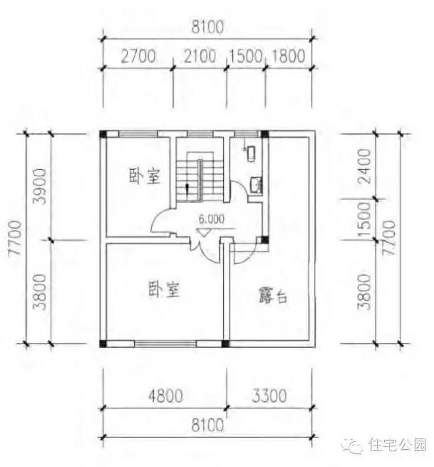 宅基地面寬小？這10套戶型面寬8m隨便挑一套回村建！