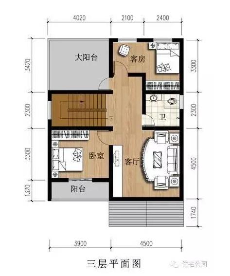 宅基地面寬小？這10套戶型面寬8m隨便挑一套回村建！