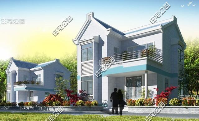 宅基地面寬小？這10套戶型面寬8m隨便挑一套回村建！