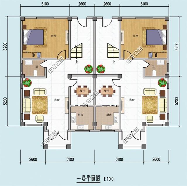 宅基地面寬小？這10套戶型面寬8m隨便挑一套回村建！