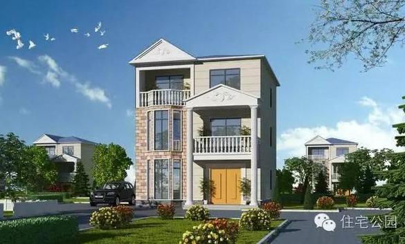 宅基地面寬小？這10套戶型面寬8m隨便挑一套回村建！