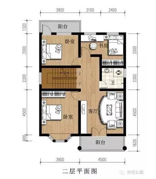 宅基地面寬小？這10套戶型面寬8m隨便挑一套回村建！