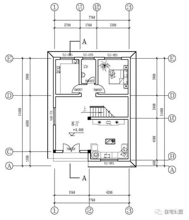 宅基地面寬小？這10套戶型面寬8m隨便挑一套回村建！