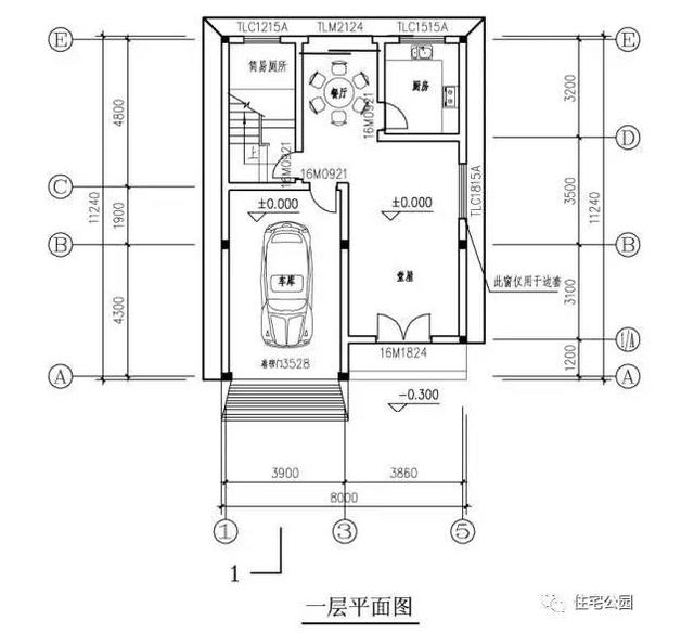宅基地面寬小？這10套戶型面寬8m隨便挑一套回村建！