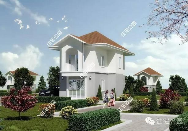 宅基地面寬小？這10套戶型面寬8m隨便挑一套回村建！