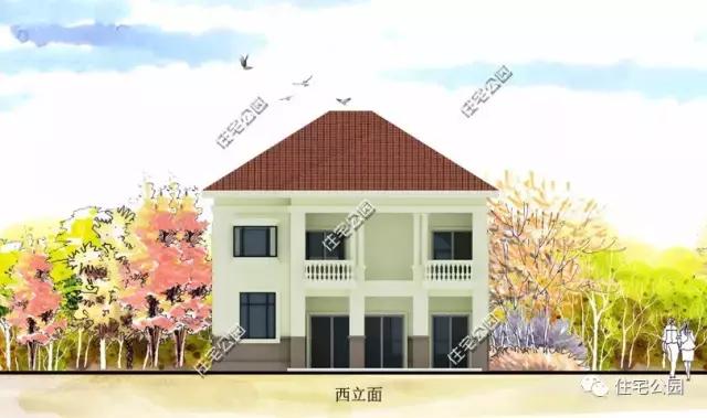 造價25萬的農村別墅12X14米，同一布局，兩種外觀可選！