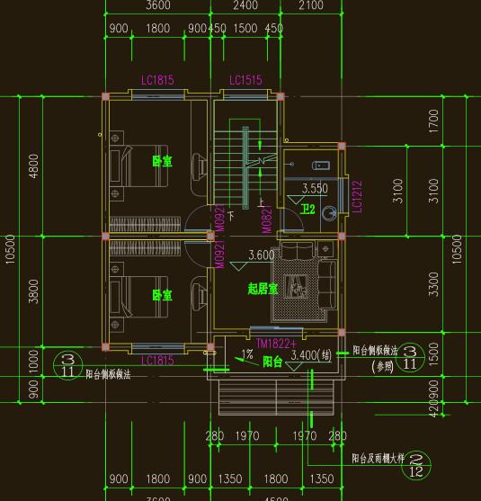 簡單三層農村自建房20萬可建，8x10米 帶堂屋
