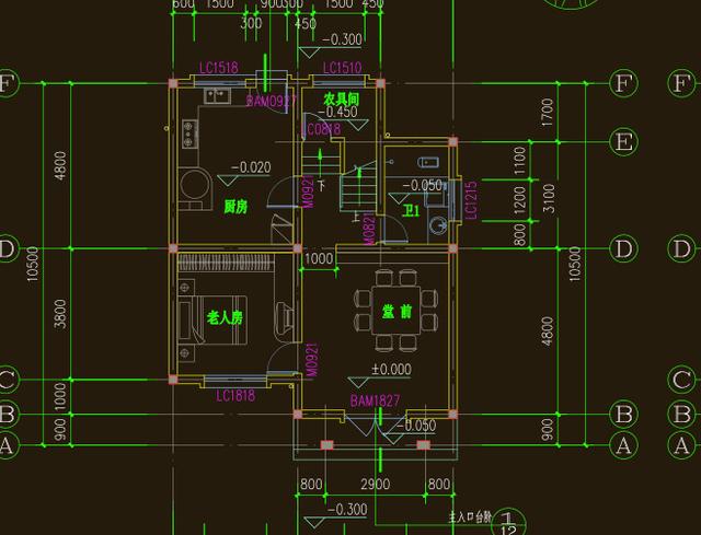 簡單三層農村自建房20萬可建，8x10米 帶堂屋