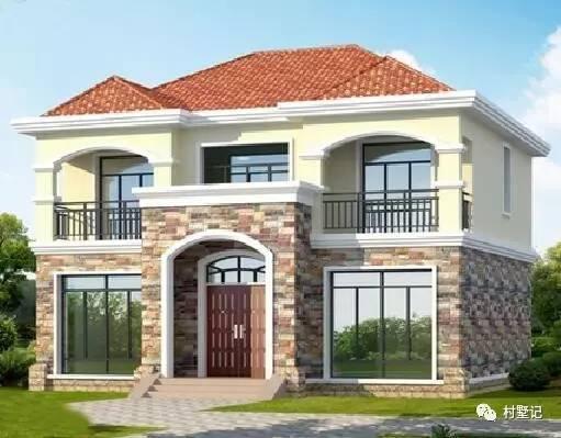 兩層自建農村小別墅，漂亮實用兩者兼得