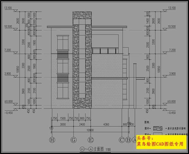 包工頭24萬建3層別墅！玄關，涼亭，活動室，布局通風采光良好