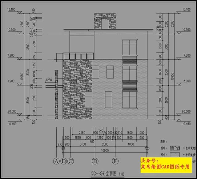 包工頭24萬建3層別墅！玄關，涼亭，活動室，布局通風采光良好