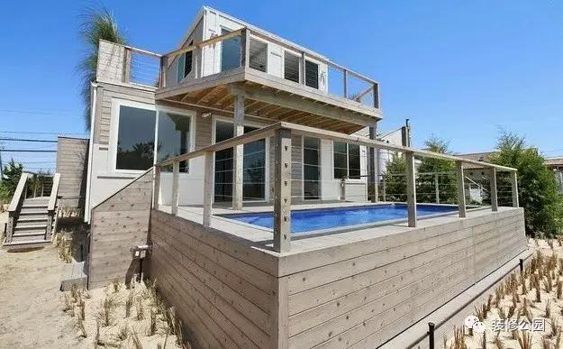 農村別墅有庭院，上網買個集裝箱游泳池，下午就能游泳了