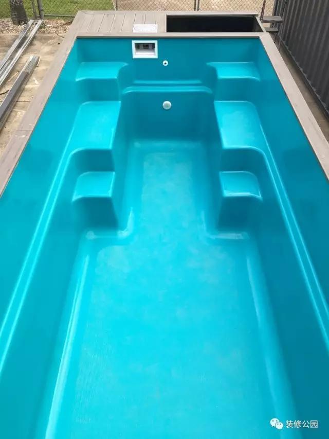 農村別墅有庭院，上網買個集裝箱游泳池，下午就能游泳了