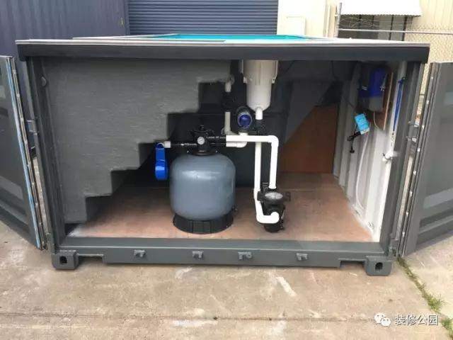 農村別墅有庭院，上網買個集裝箱游泳池，下午就能游泳了