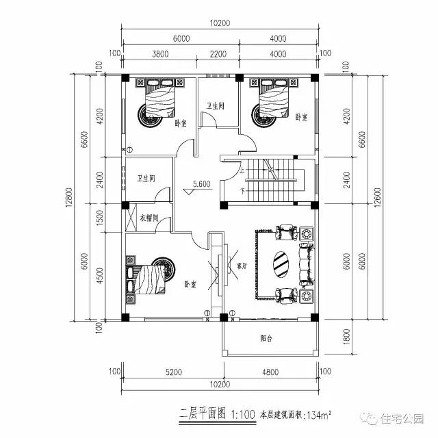 自建10X14米4層半戶型，祖孫同住不成問題，全圖！