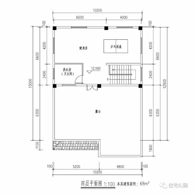 自建10X14米4層半戶型，祖孫同住不成問題，全圖！