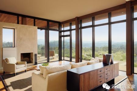 農村自建房加上這樣的落地窗，竟不知道原來可以這么美！