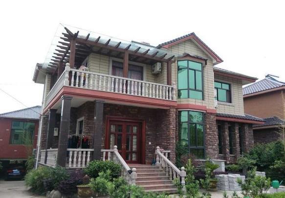 農村一帶一路上都是別墅，看的城里人羨慕不已