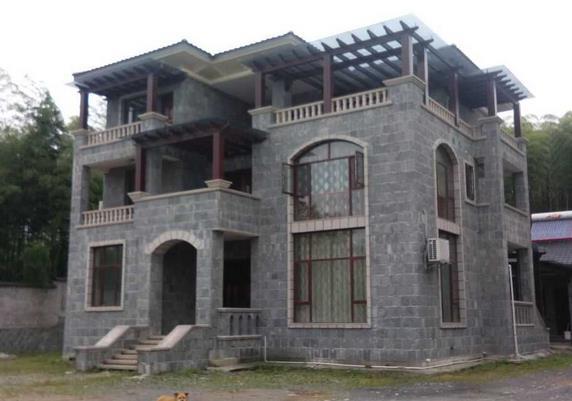 農村一帶一路上都是別墅，看的城里人羨慕不已