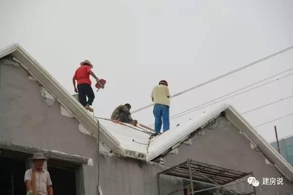 農(nóng)村新型自建房，實拍新型模塊建房施工圖