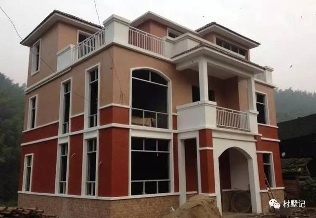 實拍農村建的最多的別墅，第三套最霸氣