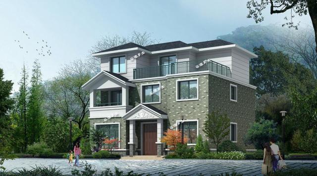 三層別墅效果圖合集，每種風格都很不錯