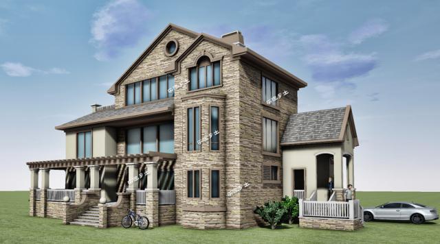 三層別墅效果圖合集，每種風格都很不錯