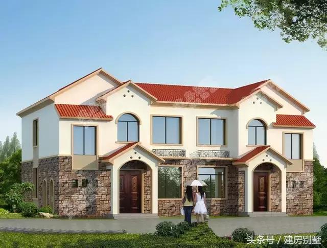 18×11.2米二層雙拼農(nóng)村別墅，讓全家人都滿意的戶型來了