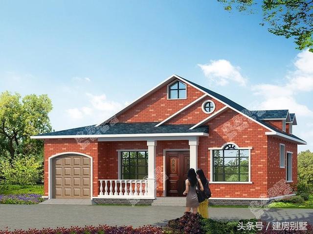 兩套風格迥異的一層小別墅，你會選擇哪一套？